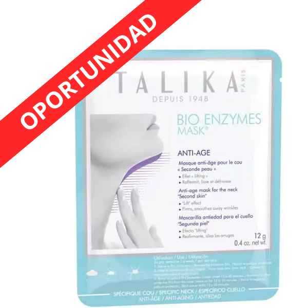 Bio Enzymes Mask Antiedad Cuello 12Gr - Talika