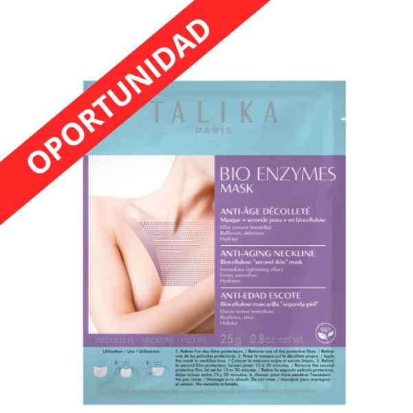 Bio Enzymes Mask Antiedad Escote12Gr - Talika