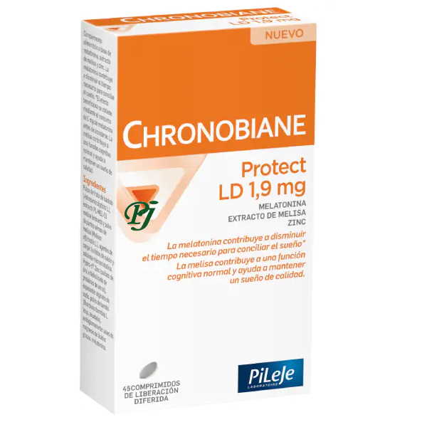 Chronobiane Melatonina Protect Ld 1.9Mg 45 Comprimidos - Pileje