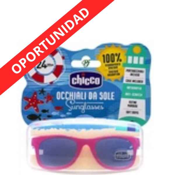 Gafas Solares Roja Transparente 24 M+ - Chicco