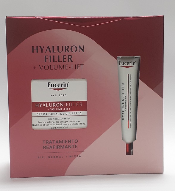 Eucerin Pack H.F.+ Volume-Lift Crema Dia+Contorno