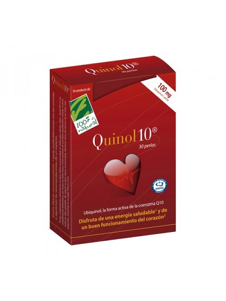 Quinol 10 30 Perlas 100 Mg. Cien Por Cien Natural