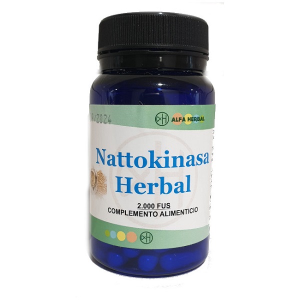 Nattokinasa Herbal 60 Cápsulas Alfa Herbal