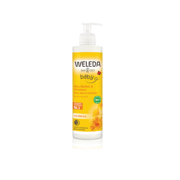 Champu Y Gel De Ducha De Calendula 400Ml - Weleda