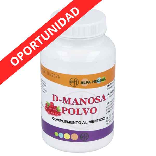 D-Manosa En Polvo 125 Gr Alfa Herbal