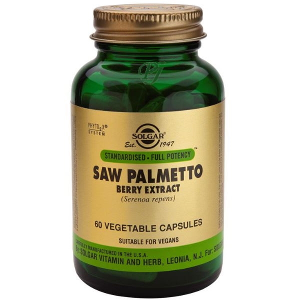 Sabal (Saw Palmetto) 60 Capsulas - Solgar
