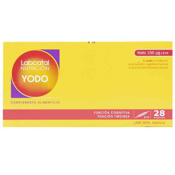 Labcatal 07 Yodo (I) Ampollas 28X2Ml