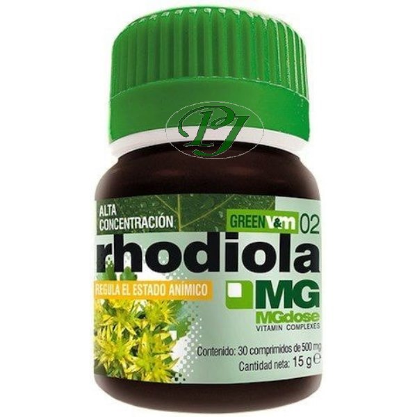 Vitamin 02 Rhodiola Mgdose - Soria Natural