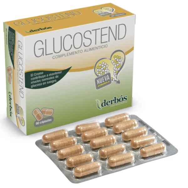 Glucostend 60 Capsulas - Derbos