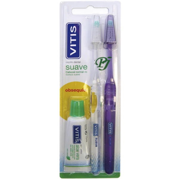 Cepillo Pack Duplo Suave + Pasta 15Ml - Vitis