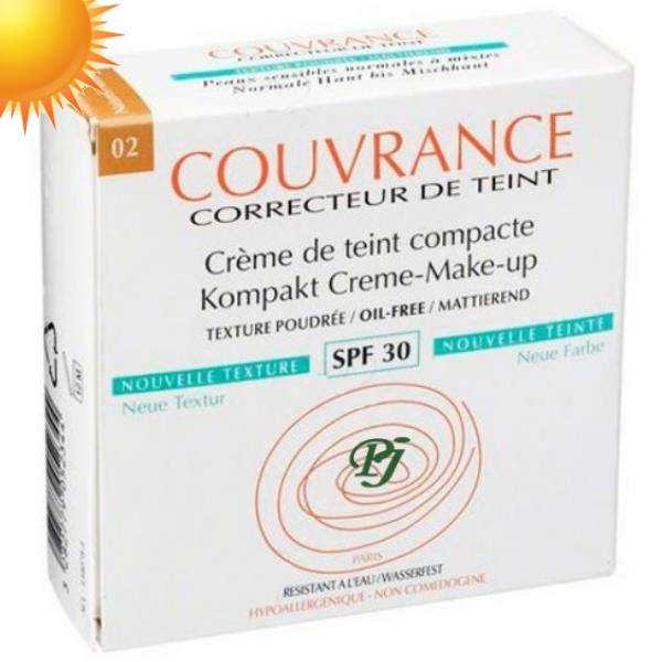 Crema Mate 02 Oil-Free Natural 9.5Gr Couvrance Solar  - Avene