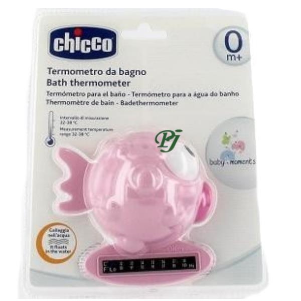 Termometro Baño Pez Rosa 0M+ - Chicco