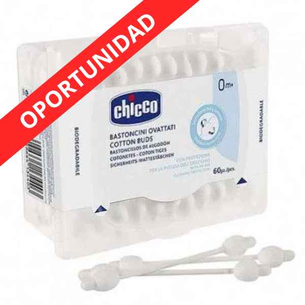 Bastoncillo Seguridad 60 Unidades - Chicco