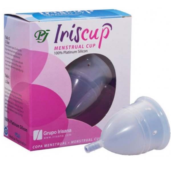 Iriscup Copa Menstrual Grande Rosa Transparente
