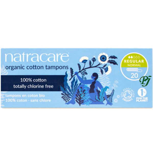 Tampon Regular 20 Unidades Sin Aplicador - Natracare