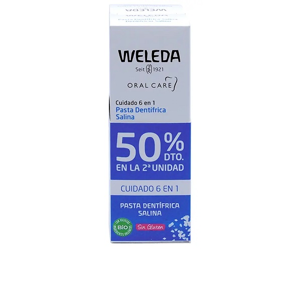 Dentifrico Salina Duo 2X75Ml- Weleda