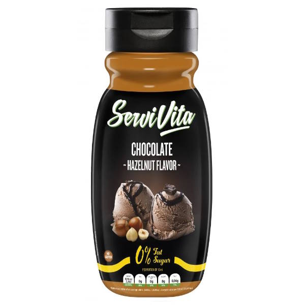 Salsa Chocolate Y Avellana 320Ml - Servivita