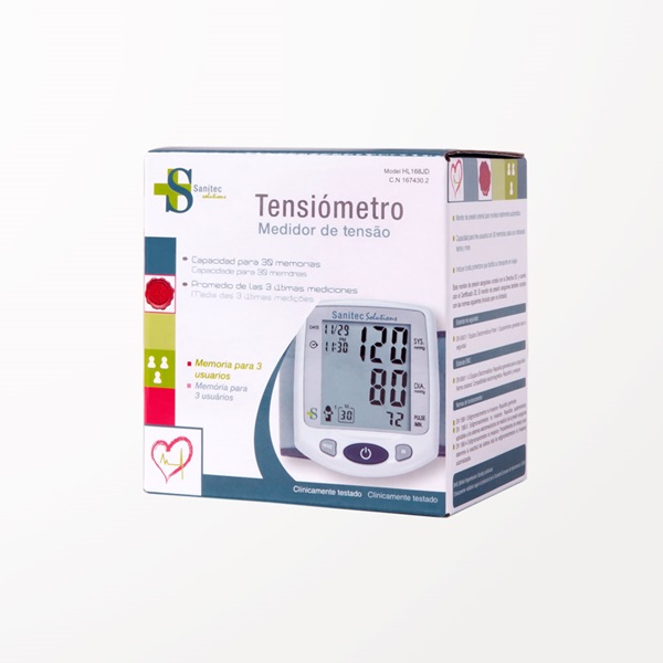 Sanitec Tensiometro Brazo Hpl-360