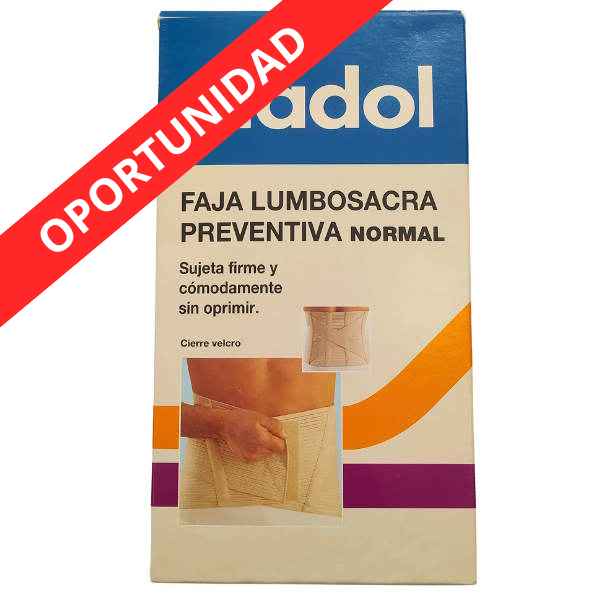 Faja Lumbosacra Preventiva Normal T.4 – Viadol