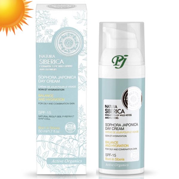 Crema Dia Solar Piel Grasa Mixta Spf15 50Ml - Natura Siberica