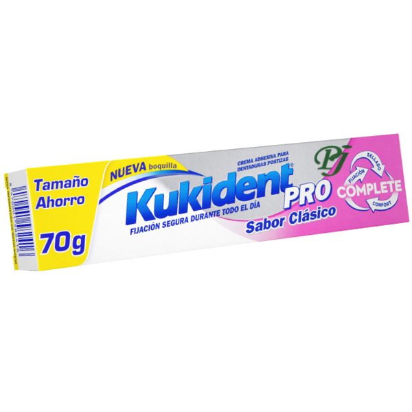 Dentifrico Pro Crema Sabor Clasico 70 G. - Kukident