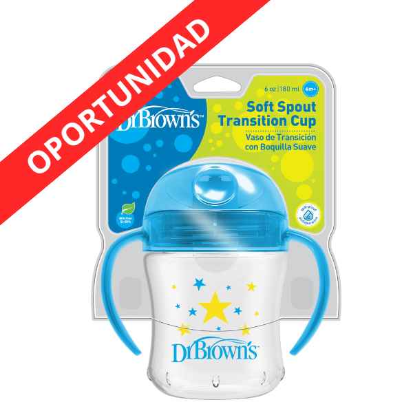 Drbrowns Taza Edu. Boquilla Suave 180Ml.