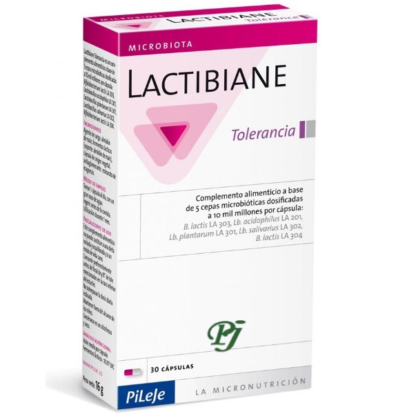 Lactibiane Tolerance 30 Capsulas - Pileje