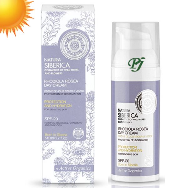 Crema Dia Solar Piel Sensible Spf20 50Ml - Natura Siberica