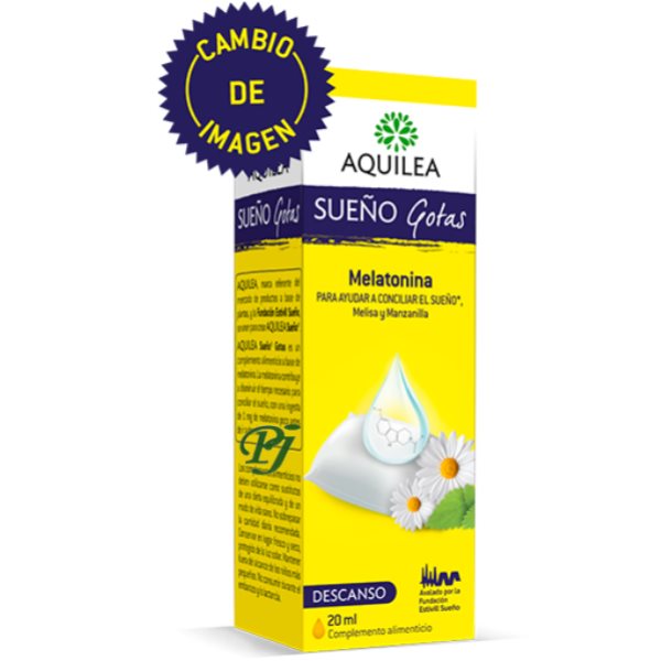 Sueño Gotas Melatonina 20Ml - Aquilea