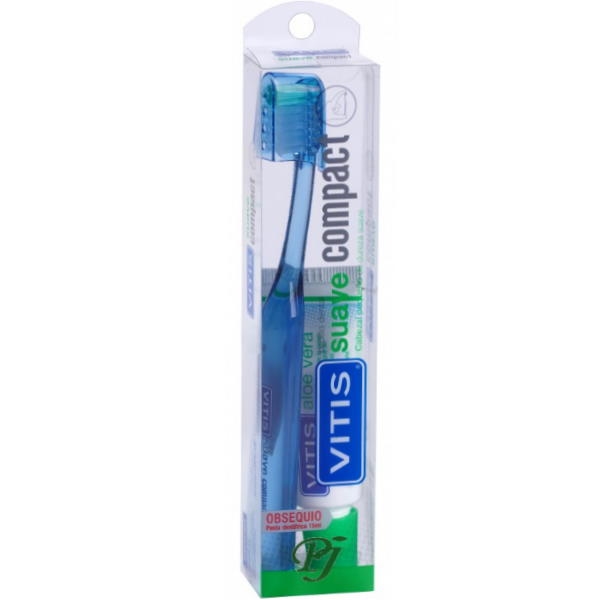 Cepillo Compact Suave + Pasta - Vitis