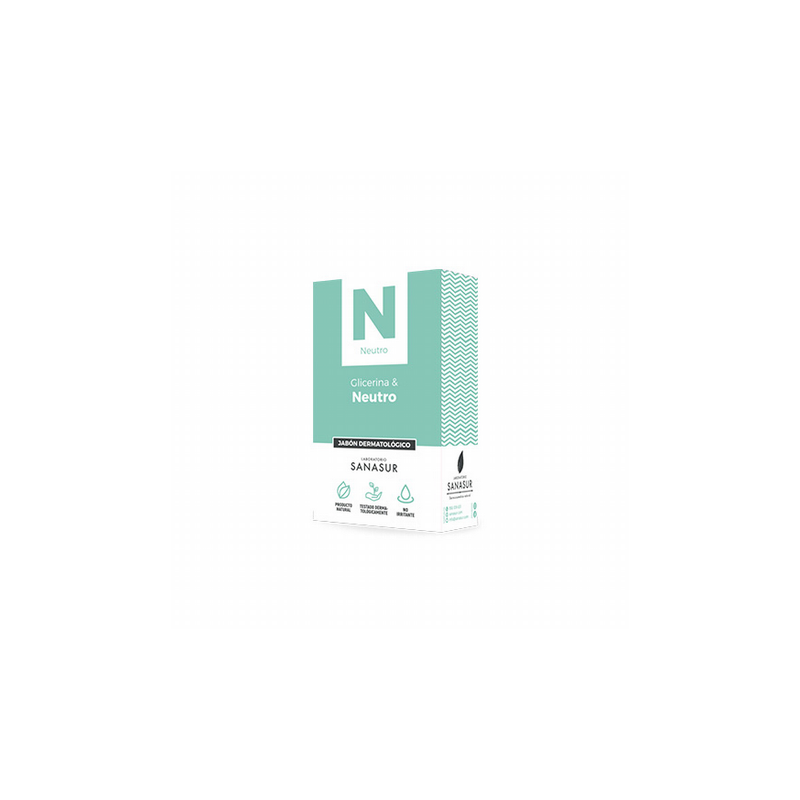 Jabon Glicerina Neutro 100Gr - Sanasur