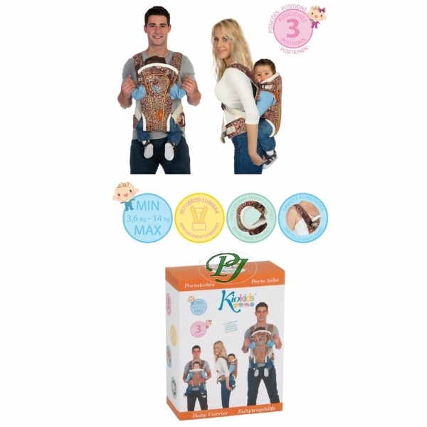 Mochila Portabebes 3 Posiciones - Kiokids