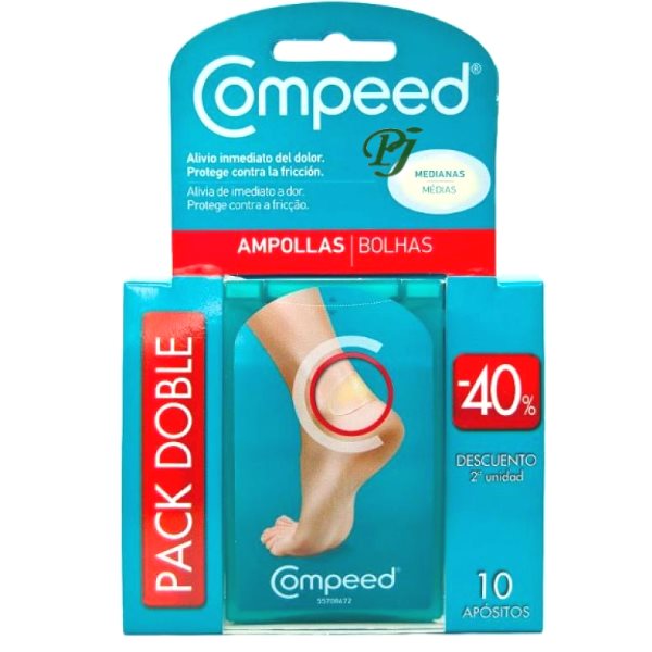 Ampollas Mediano Duplo 40% 2Uds - Compeed