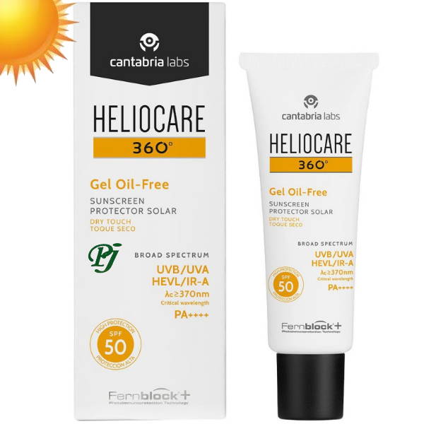 Heliocare Solar Spf50+ 360º Gel Oil Free 50Ml - Cantabria Labs