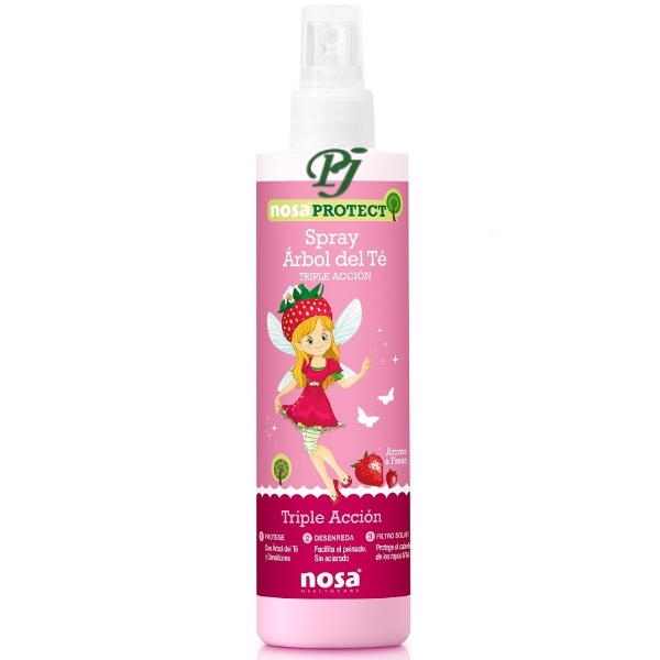 Spray Desenredante Fresa 250Ml - Nosa