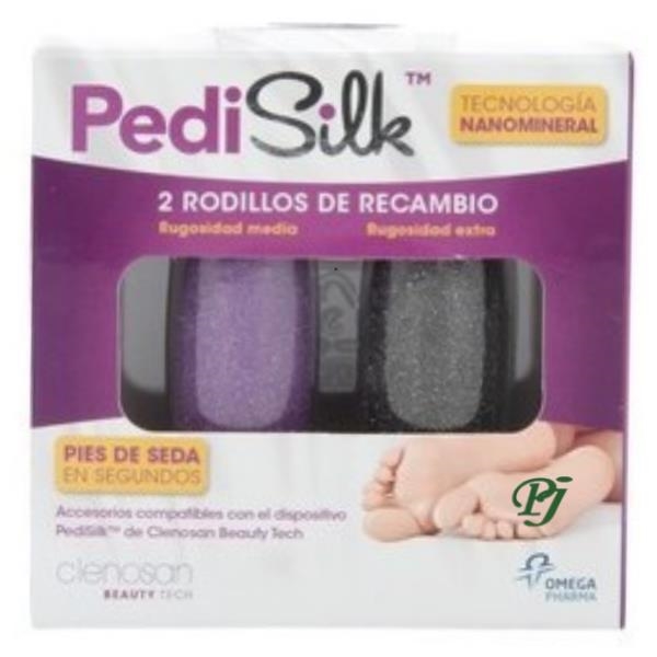 Pedisilk Recambio Lima Electrica Antidureza 2Uds - Clenosan