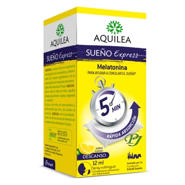 Sueño Express Melatonina 12Ml - Aquilea