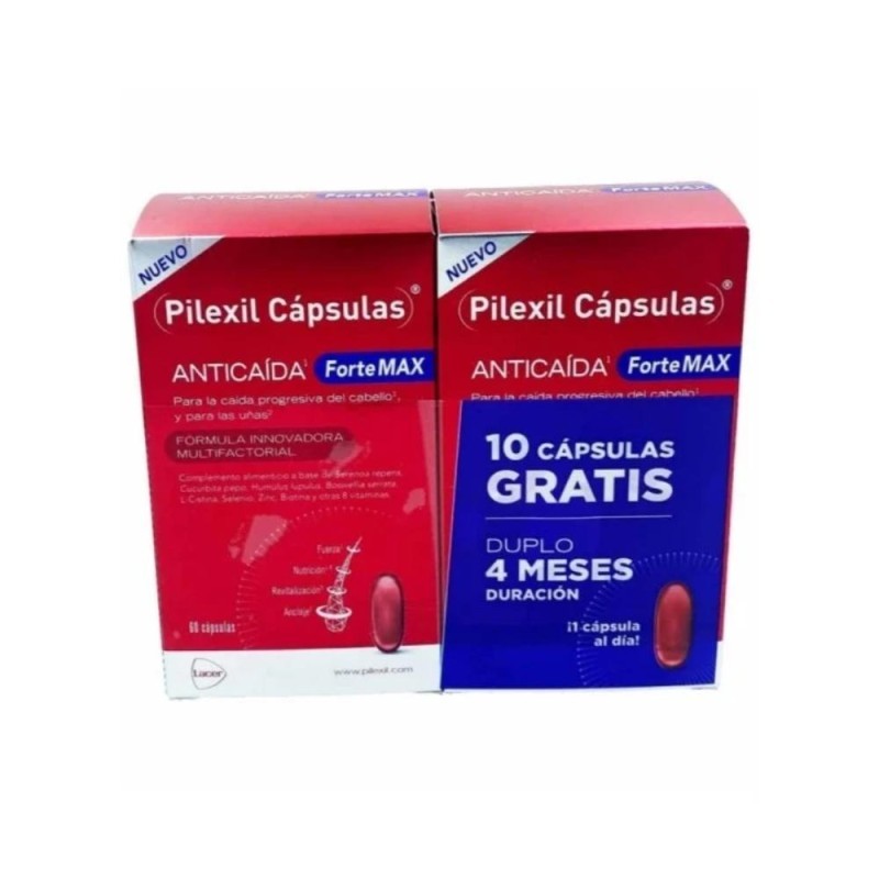 Pilexil Capsulas Forte 2X60 Unidades - Lacer