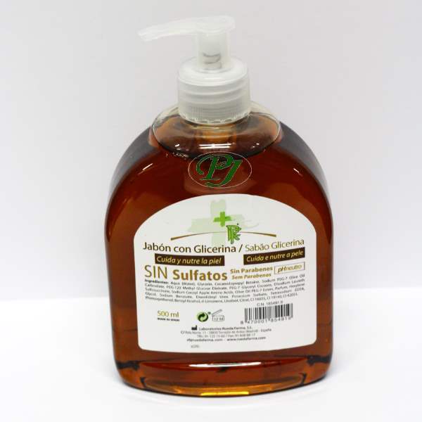Gel Jabon Con Glicerina 500Ml - Edda Pharma
