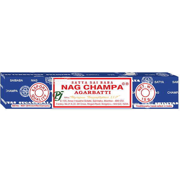 Nag Champa Barritas 15Gr Azul - Satya