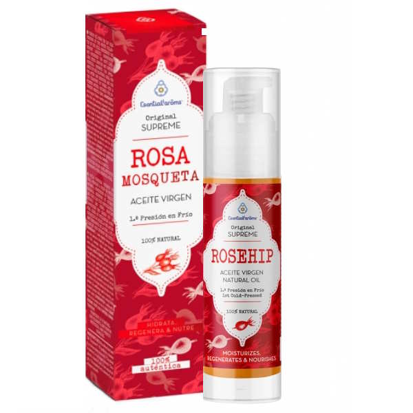 Aceite Vegetal Rosa Mosqueta De Chile 50 Ml. Esential Aroms - Dietéticos Intersa