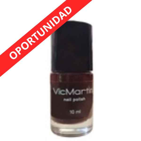 Esmalte De Uñas Vicmartin Color Marrón Chocolate - Cosme Perfum