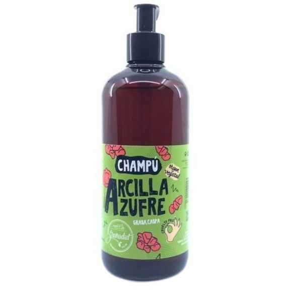 Champu Con Dosificador De Arcilla Y Azufre 500Ml - Granadiet