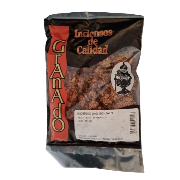 Incienso San Gonzalo Bolsa 50 Gr. - Granado y Bencano