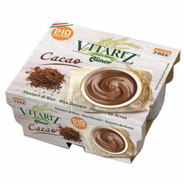 Postre Arroz Chocolate 4X100 G. Vitariz - Biocop