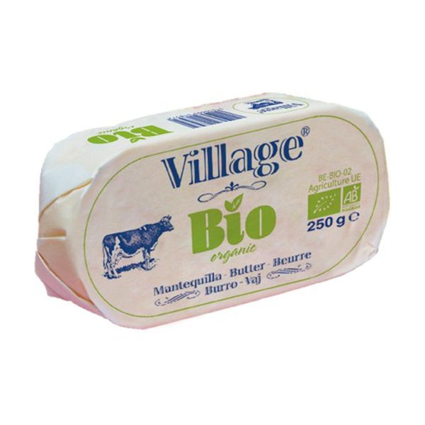 Mantequilla Sin Sal Bio 250Gr - Village