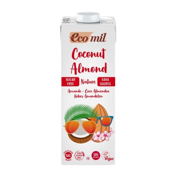 Bebida Coco Almendra Nature 1L Ecomil - Nutriops