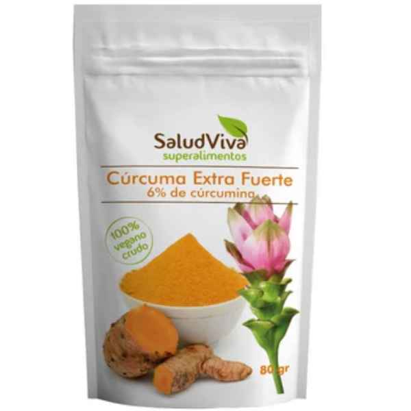 Curcuma Extra Fuerte 80Gr - Saludviva