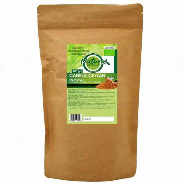 Canela De Ceylan En Polvo 125Gr - Natura Premium
