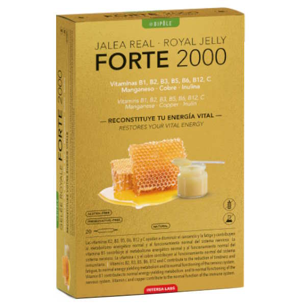 Bipole Jalea Real Forte 2000 20 Ampollas - Dietéticos Intersa